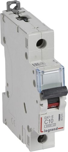 Выключатель автоматический Legrand DX3-E 6000 1п 10А C 6кА картинка